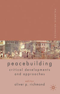 Vorderes Coverbild Palgrave Advances in Peacebuilding