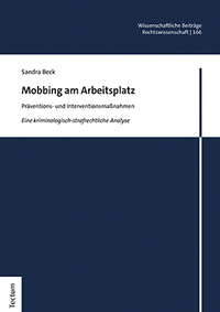 Vorderes Coverbild Mobbing am Arbeitsplatz