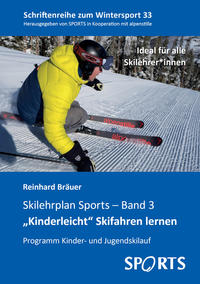 Vorderes Coverbild "Kinderleicht" Skifahren lernen