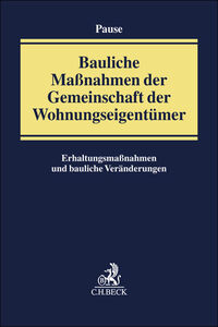 Vorderes Coverbild Bauliche Maßnahmen der Gemeinschaft der Wohnungseigentümer