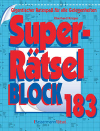 Vorderes Coverbild Superrätselblock 183