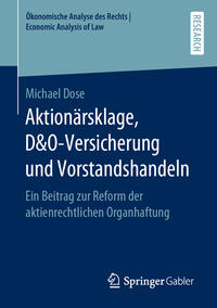 Vorderes Coverbild Aktionärsklage, D&O-Versicherung und Vorstandshandeln