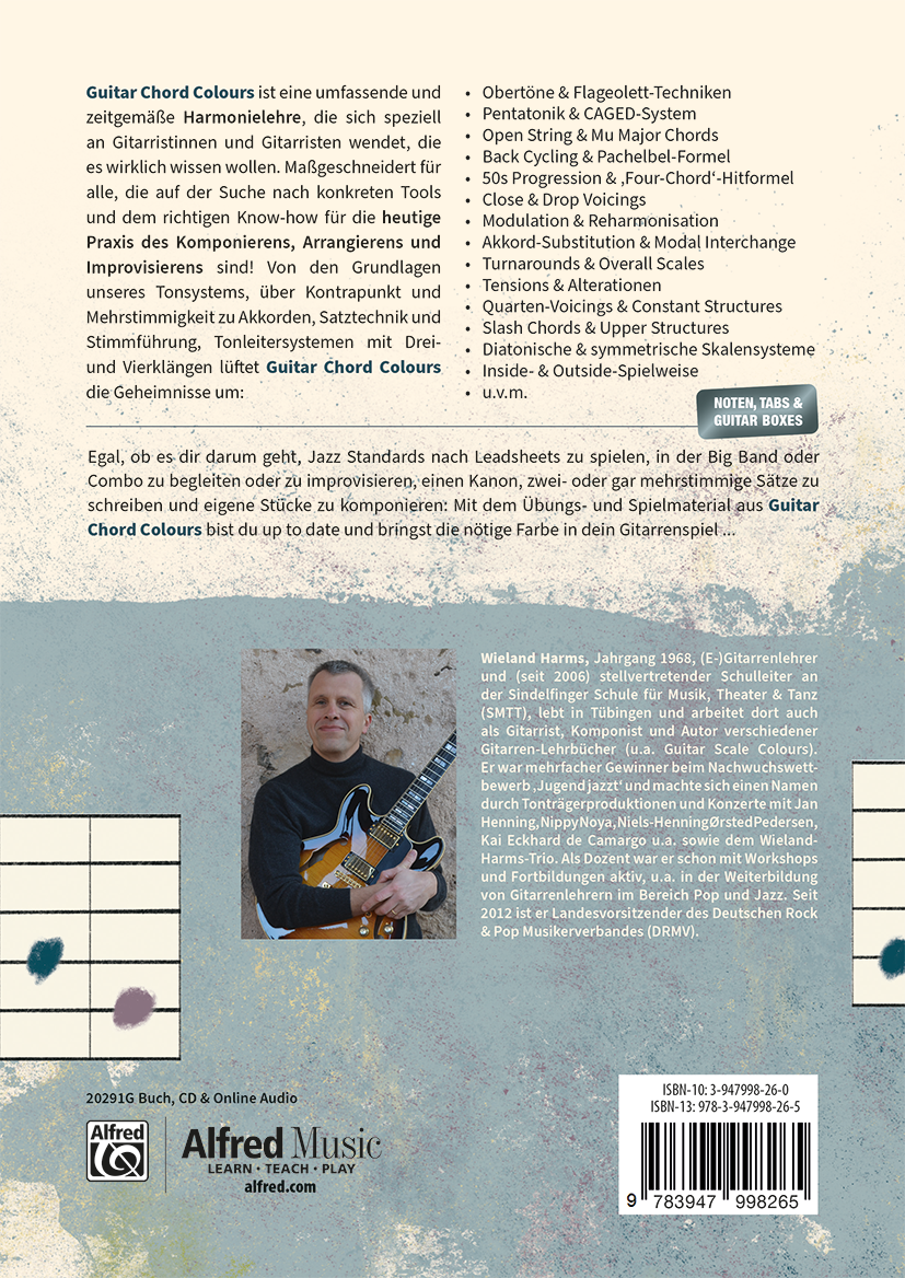 Rückseitencover Guitar Chord Colours