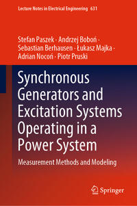 Vorderes Coverbild Synchronous Generators and Excitation Systems Operating in a Power System