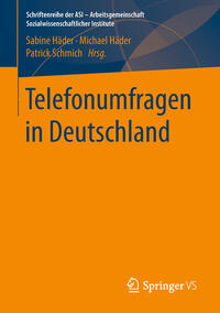 Vorderes Coverbild Telefonumfragen in Deutschland