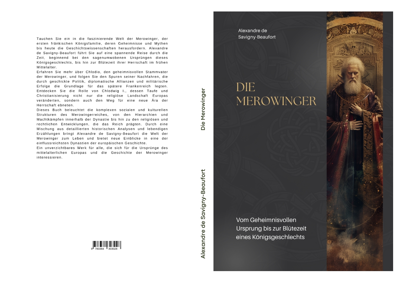 Gesamtes Coverbild Die Merowinger
