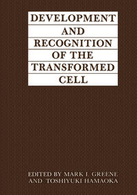 Vorderes Coverbild Development and Recognition of the Transformed Cell
