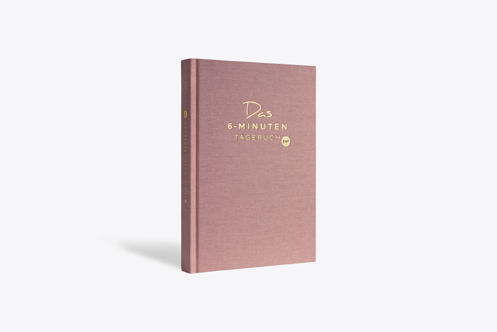 Beispielinhalt (Bild) Das 6-Minuten-Tagebuch pur (granat)
