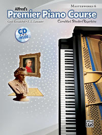 Vorderes Coverbild Premier Piano Course: Masterworks Book 6