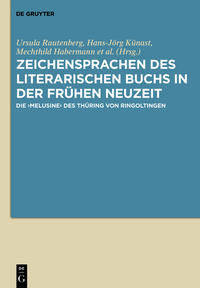 Vorderes Coverbild Zeichensprachen des literarischen Buchs in der frühen Neuzeit