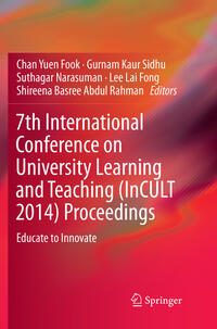 Vorderes Coverbild 7th International Conference on University Learning and Teaching (InCULT 2014) Proceedings