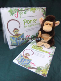 Vorderes Coverbild Ponkey- the magical monkey