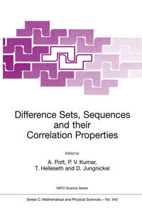 Vorderes Coverbild Difference Sets, Sequences and their Correlation Properties