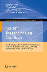 Vorderes Coverbild ABZ 2014: The Landing Gear Case Study