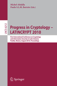 Vorderes Coverbild Progress in Cryptology - LATINCRYPT 2010
