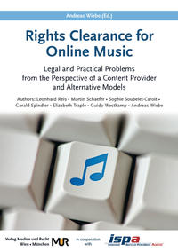 Vorderes Coverbild Rights Clearance for Online Music