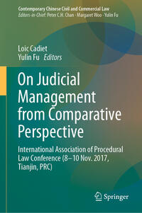 Vorderes Coverbild On Judicial Management from Comparative Perspective