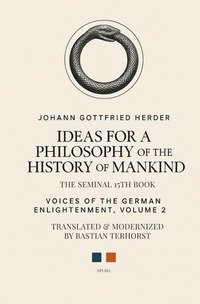 Vorderes Coverbild Voices of the German Enlightenment / Ideas for a Philosophy of the History of Mankind