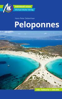 Vorderes Coverbild Peloponnes Reiseführer Michael Müller Verlag
