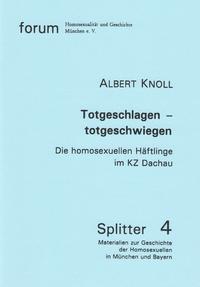 Vorderes Coverbild Totgeschlagen - totgeschwiegen