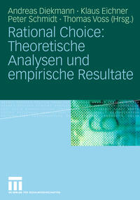 Vorderes Coverbild Rational Choice: Theoretische Analysen und empirische Resultate