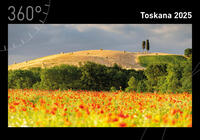 Vorderes Coverbild 360° Toskana Premiumkalender 2025
