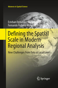 Vorderes Coverbild Defining the Spatial Scale in Modern Regional Analysis