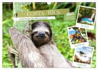 Vorderes Coverbild Costa Rica - Land zwischen Karibik und Pazifik (Wandkalender 2025 DIN A3 quer), CALVENDO Monatskalender