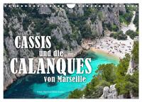 Vorderes Coverbild Cassis und die Calanques von Marseille (Wandkalender 2025 DIN A4 quer), CALVENDO Monatskalender