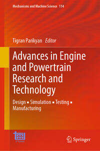 Vorderes Coverbild Advances in Engine and Powertrain Research and Technology