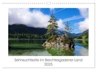 Vorderes Coverbild Sehnsuchtsorte im Berchtesgadener Land (Wandkalender 2025 DIN A3 quer), CALVENDO Monatskalender