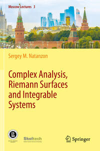 Vorderes Coverbild Complex Analysis, Riemann Surfaces and Integrable Systems