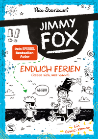 Vorderes Coverbild Jimmy Fox. Endlich Ferien (Rette sich, wer kann!)