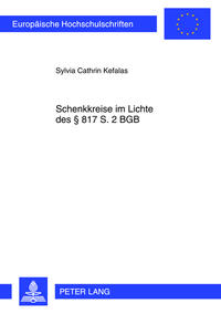 Vorderes Coverbild Schenkkreise im Lichte des § 817 S. 2 BGB