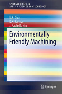 Vorderes Coverbild Environmentally Friendly Machining