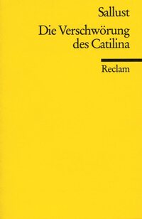 Vorderes Coverbild Die Verschwörung des Catilina