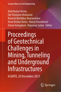 Vorderes Coverbild Proceedings of Geotechnical Challenges in Mining, Tunneling and Underground Infrastructures