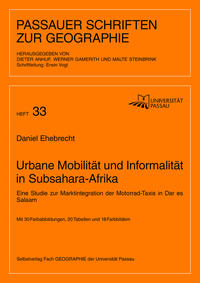 Vorderes Coverbild Urbane Mobilität und Informalität in Subsahra-Afrika