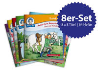 Vorderes Coverbild Prinzessin, Pferde und alles, was Lesemäuse lieben - Bambini Set mit 8 x 8 Bambini Titeln