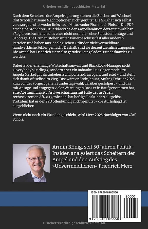 Rückseitencover Merz wird's wohl