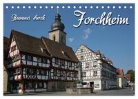 Vorderes Coverbild Bummel durch Forchheim (Tischkalender 2025 DIN A5 quer), CALVENDO Monatskalender
