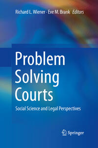 Vorderes Coverbild Problem Solving Courts