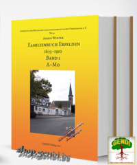 Vorderes Coverbild Familienbuch Erfelden 1635-1910
