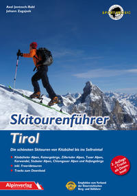 Vorderes Coverbild Skitourenführer Tirol