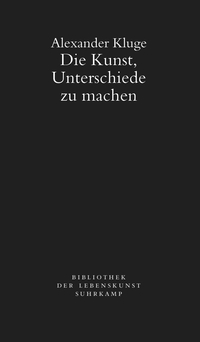 Vorderes Coverbild Die Kunst, Unterschiede zu machen