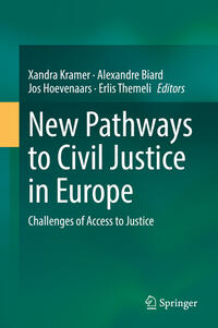 Vorderes Coverbild New Pathways to Civil Justice in Europe