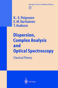 Vorderes Coverbild Dispersion, Complex Analysis and Optical Spectroscopy