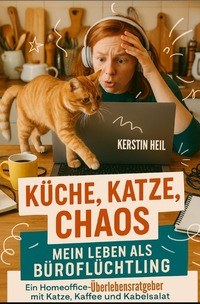 Vorderes Coverbild Küche, Katze, Chaos: Mein Leben als Büroflüchtling