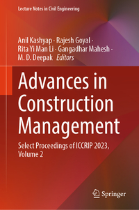 Vorderes Coverbild Advances in Construction Management