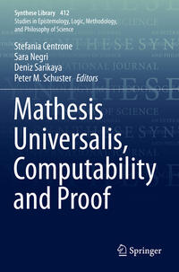 Vorderes Coverbild Mathesis Universalis, Computability and Proof